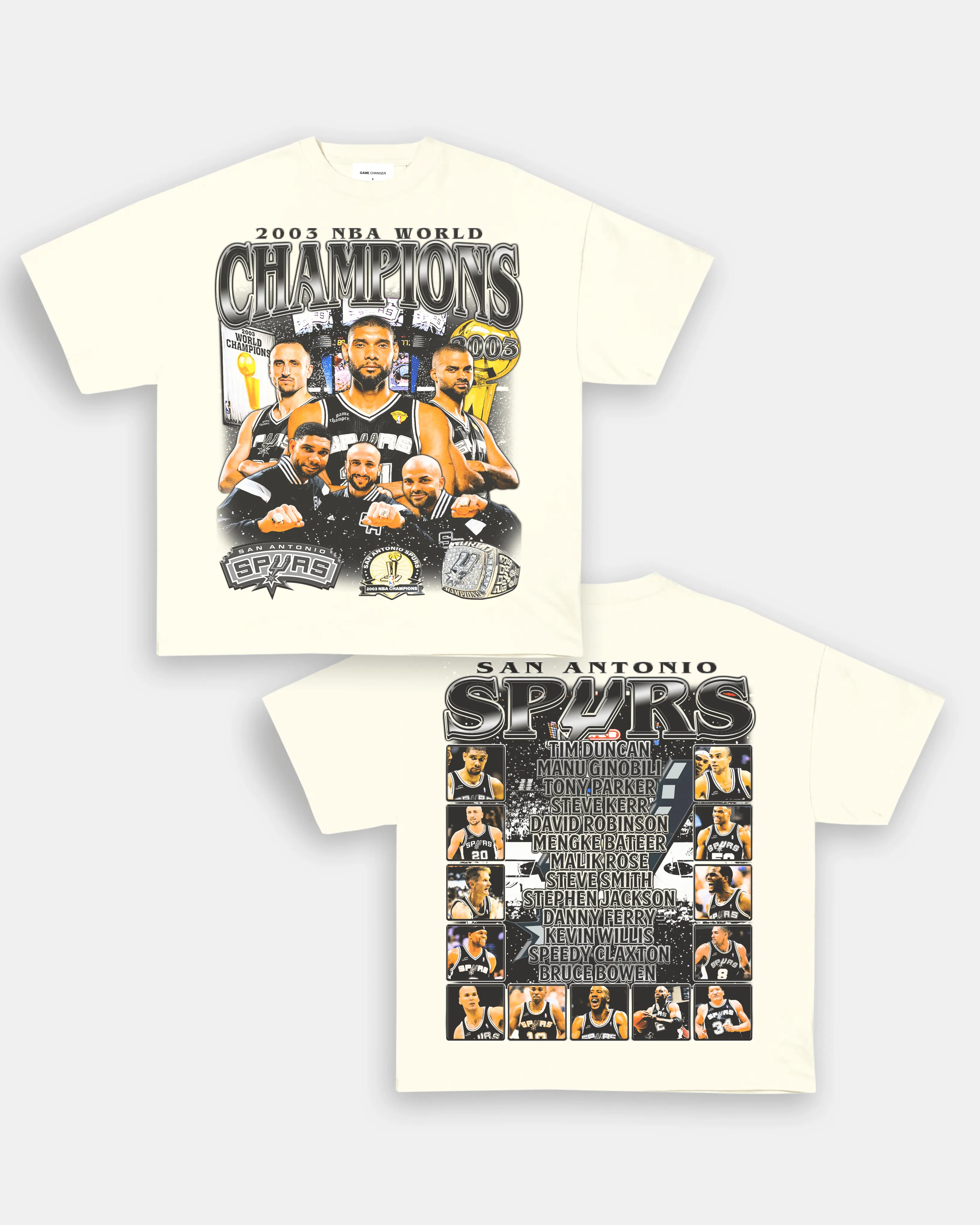 2003 NBA CHAMPIONS TEE - [DS]