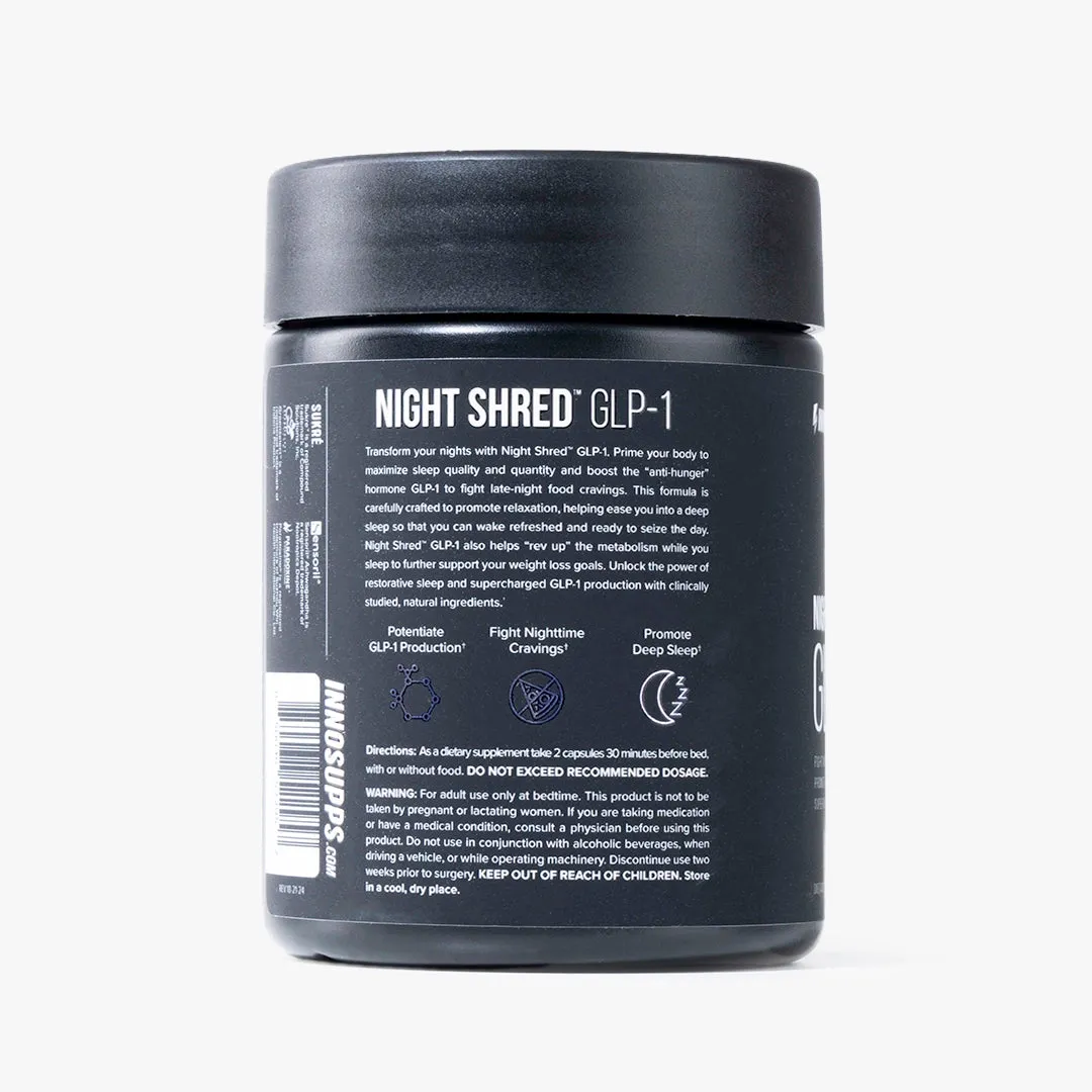 3 Bottles of Night Shred™ GLP-1   1 FREE