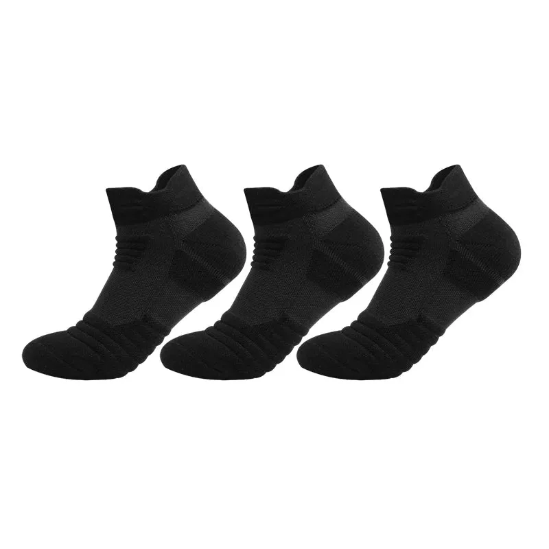 3 Pairs Mesh Sports Terry Socks