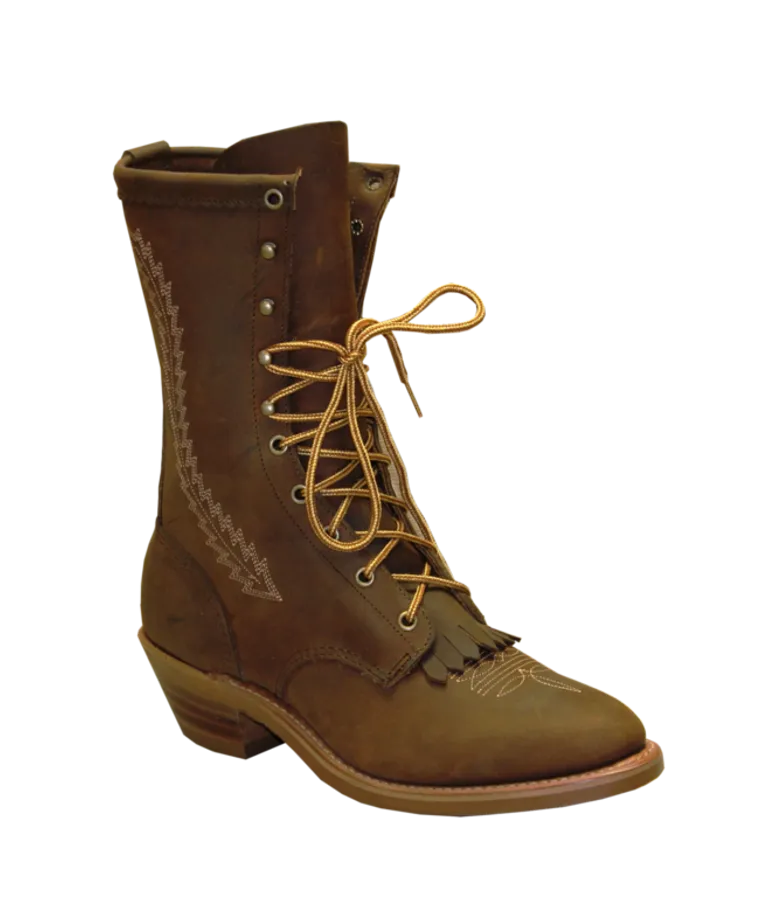 Abilene Men's Boots - Brown Packer Cowhide 12"