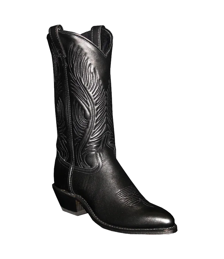 Abilene Women's Black Dress with J-Toe Boot