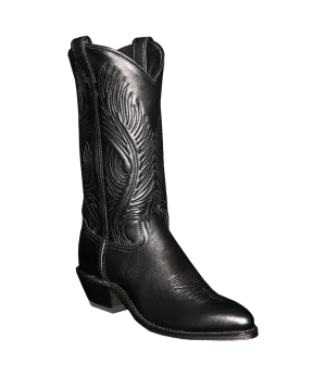 Abilene Women's Black Dress with J-Toe Boot