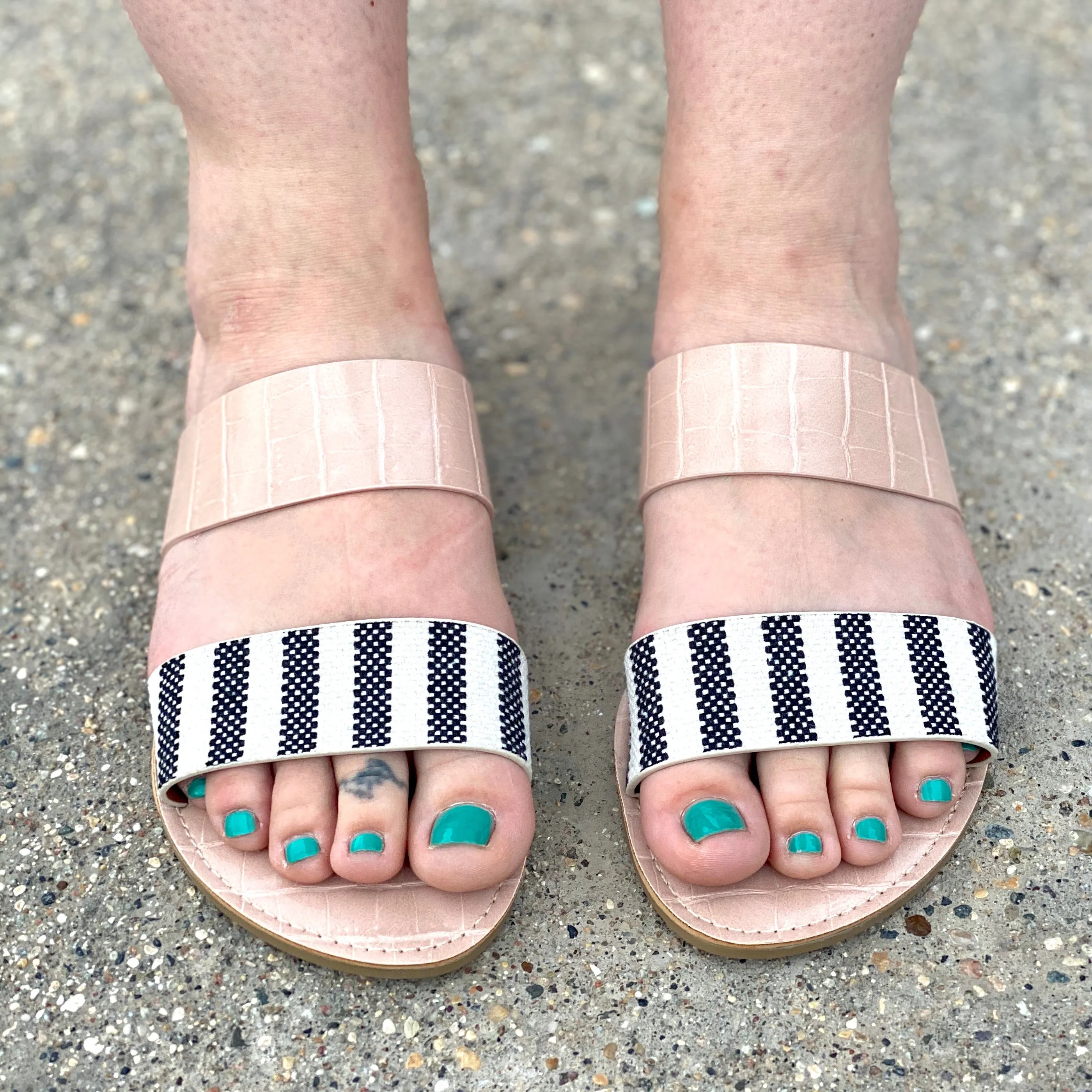 All About the Beige Sandals