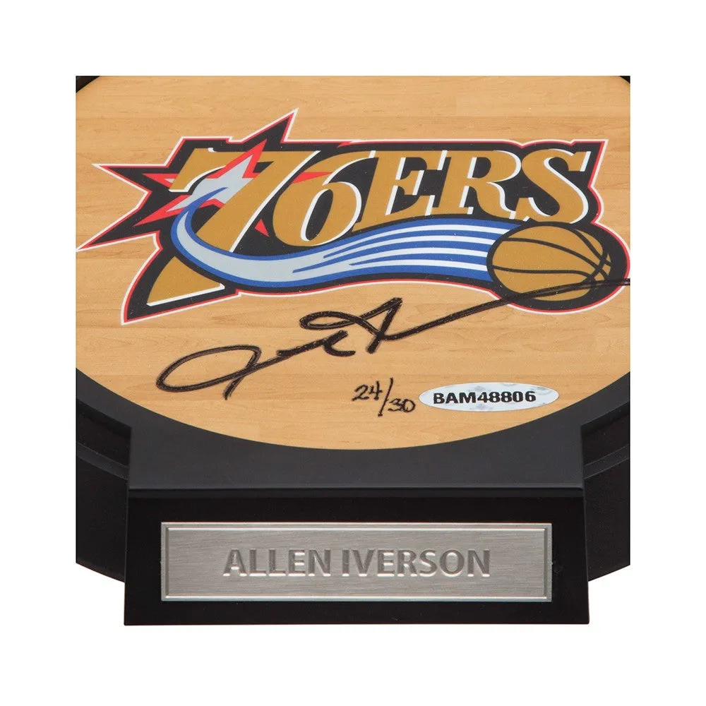 Allen Iverson Autographed EnterBay Figurine