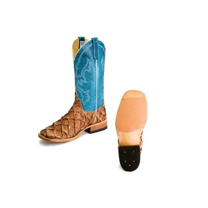 Anderson Bean Men's Cigar Matte Big Bass Boots - Blue Mad Dog S3017