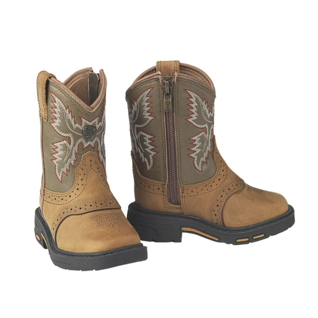Ariat Lil' Stompers Durango Leather Toddler Western Boots
