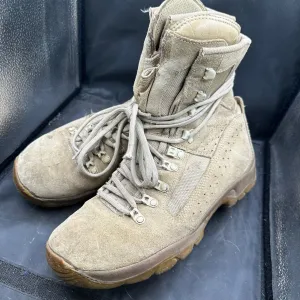 Army Brown Leather Meindl High Top Combat Patrol Boots- Size EU 43 - UK 9
