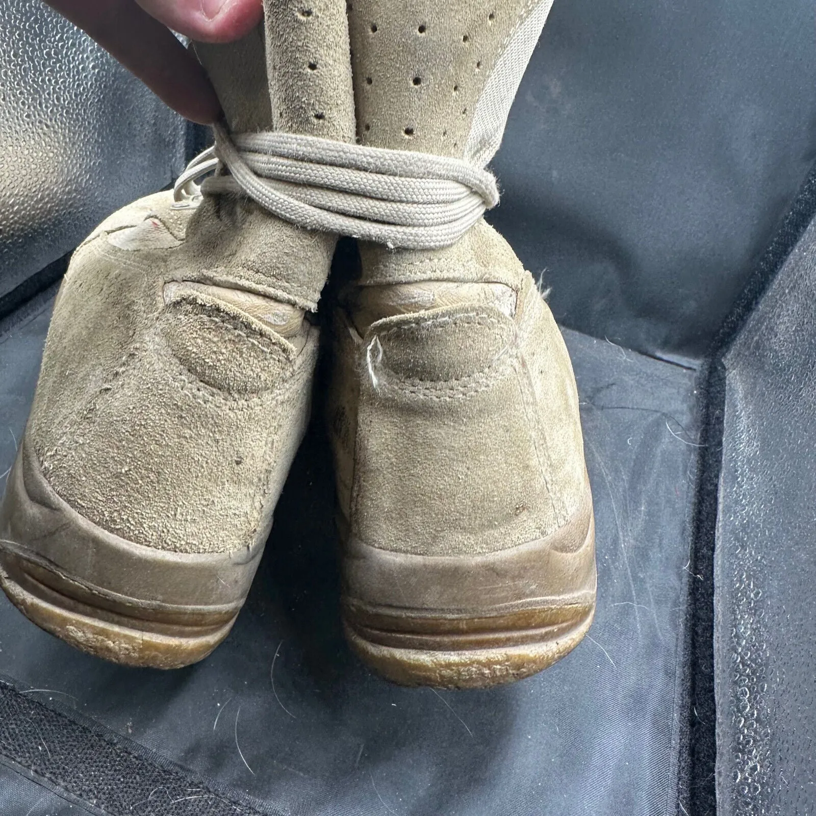 Army Brown Leather Meindl High Top Combat Patrol Boots- Size EU 43 - UK 9