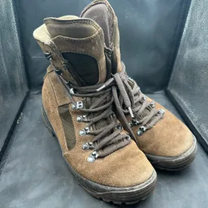 Army Brown Leather MEINDL Patrol Combat Boots - Size EU 41 - UK 7M