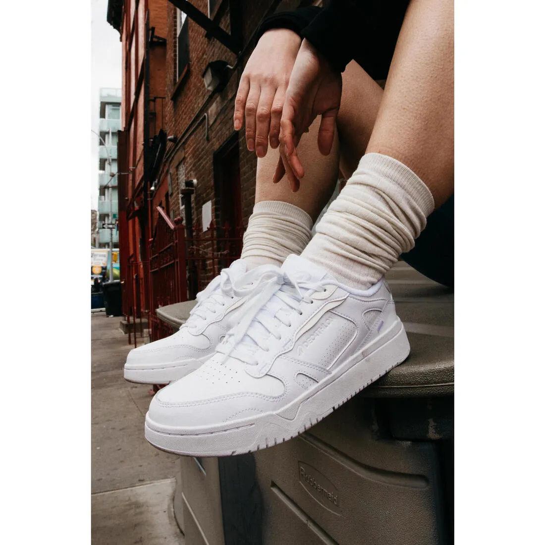 Baskets CJ80 femme, blanche