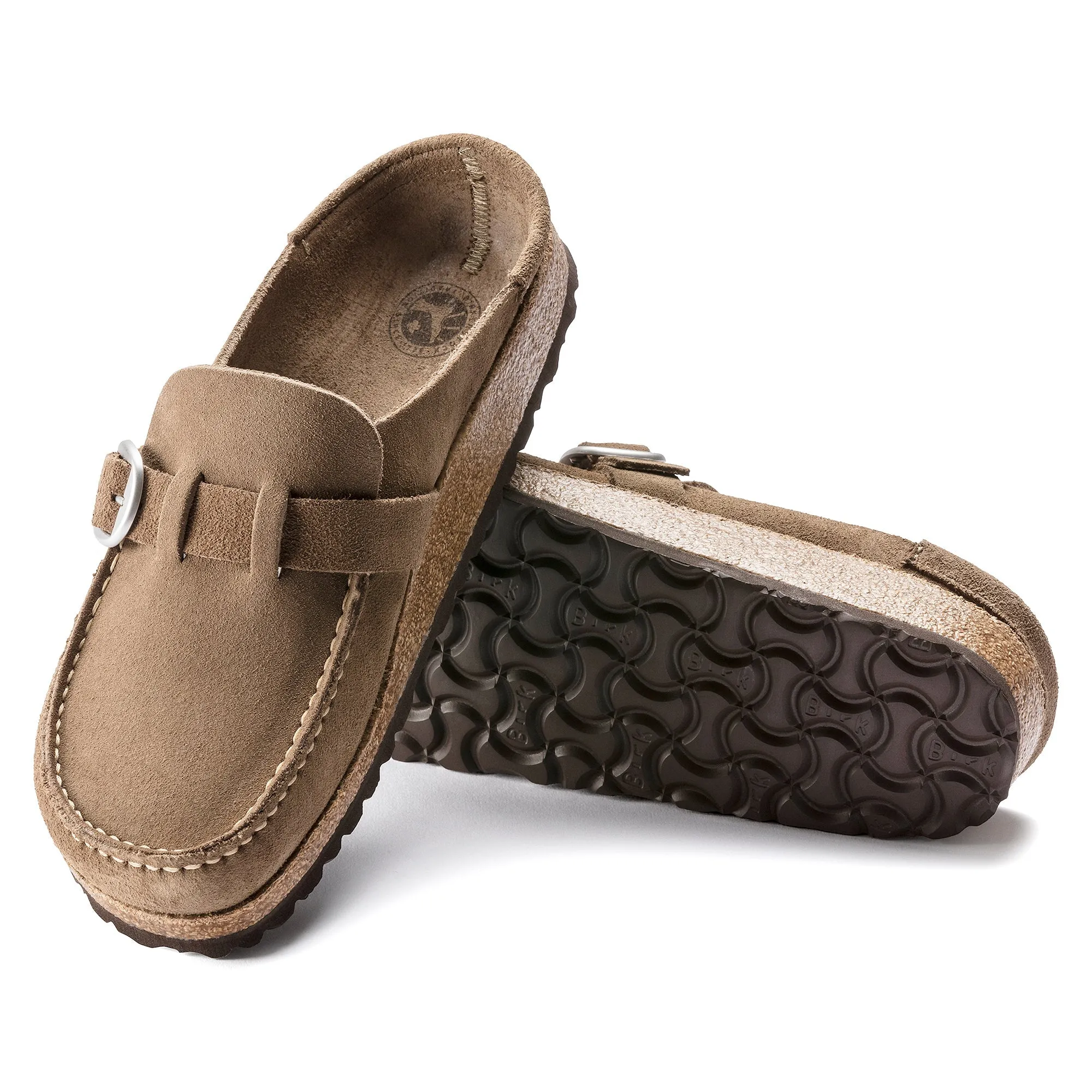 Birkenstock Buckley Suede Leather Clogs Women's