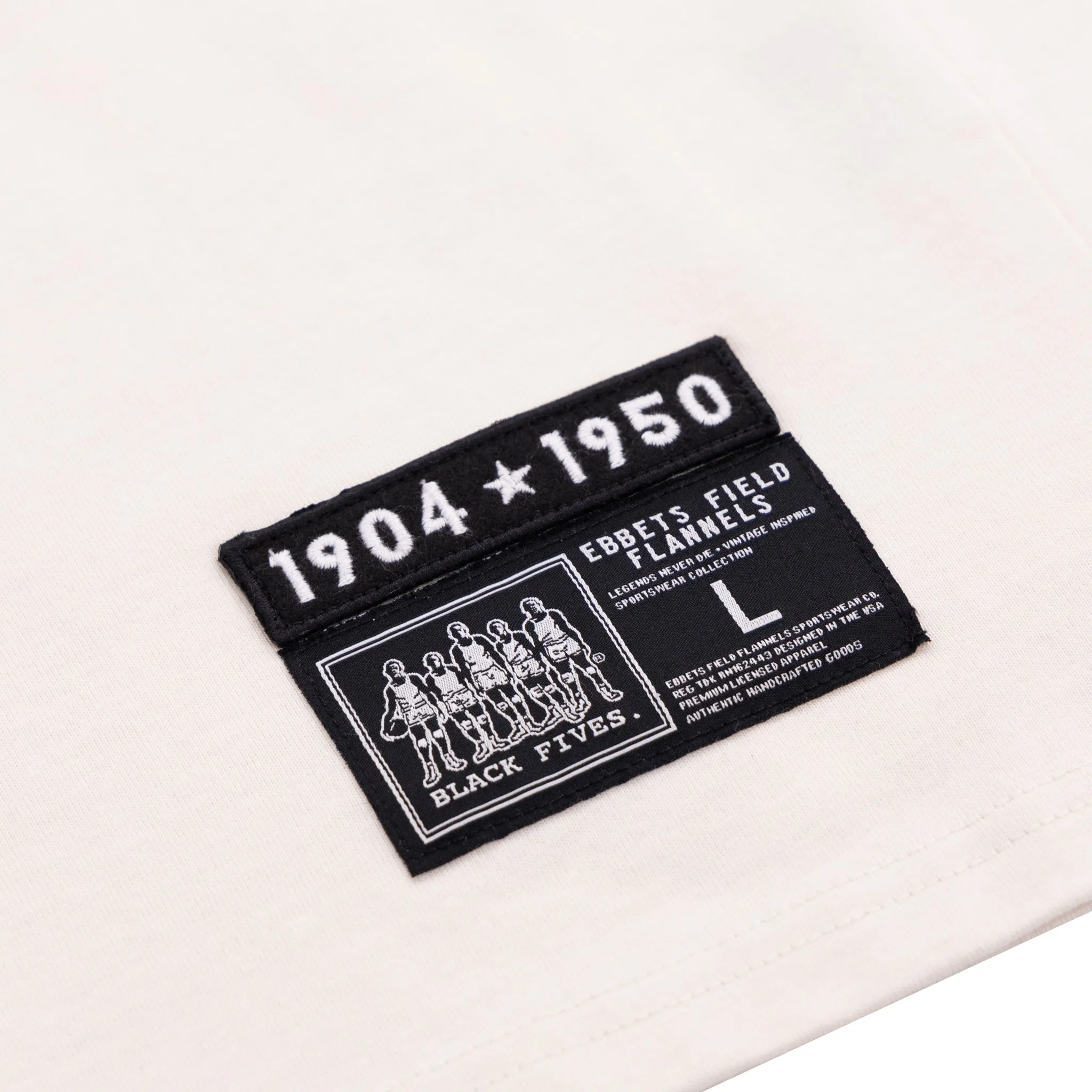 Black Fives T-Shirt - White