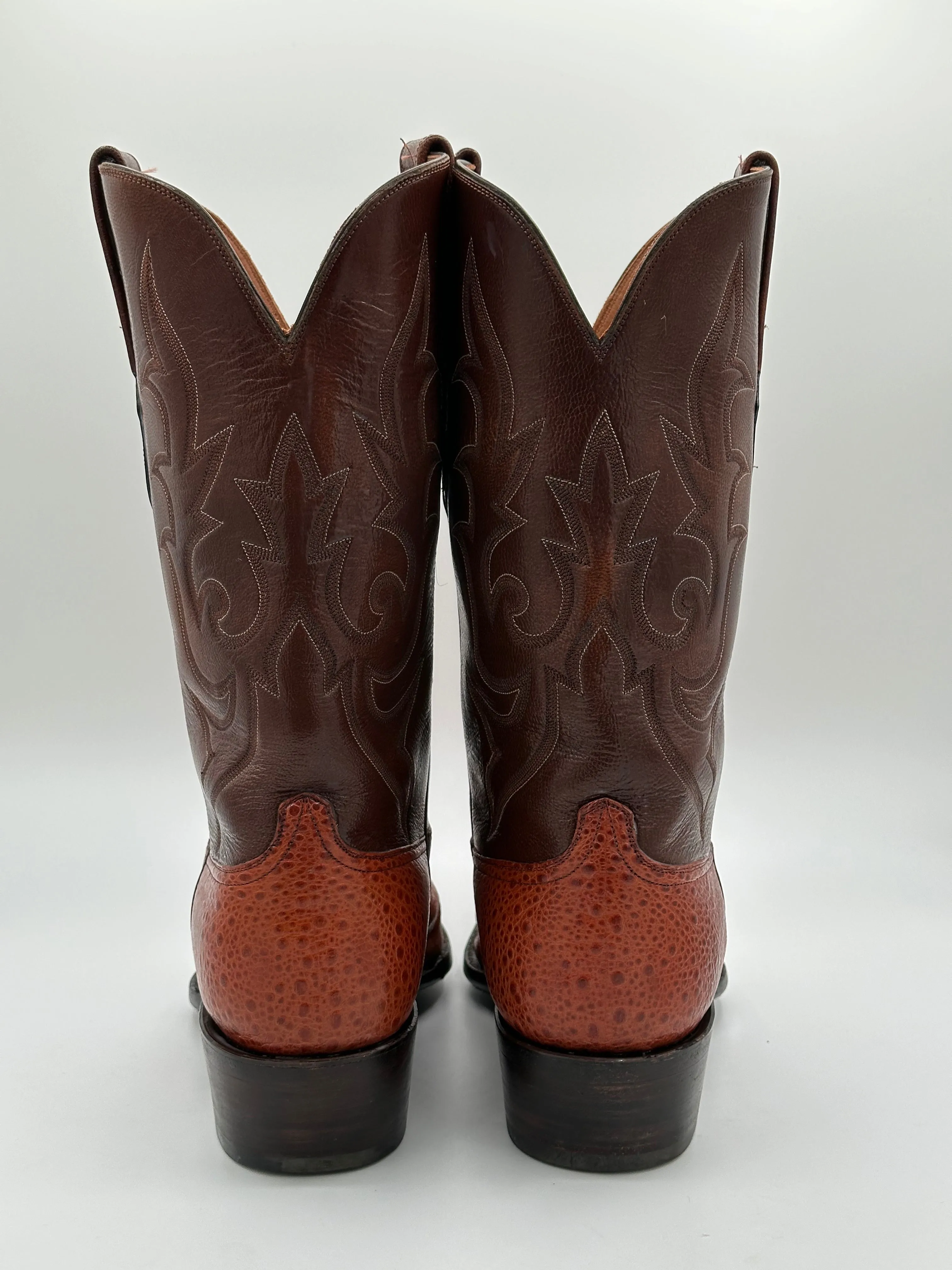 Black Jack African Bull Frog Cowboy Boots size 10.5 EE