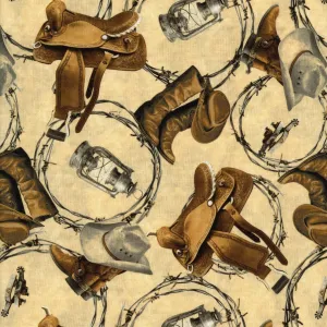 Blank Quilting Corporation Cowboy Culture