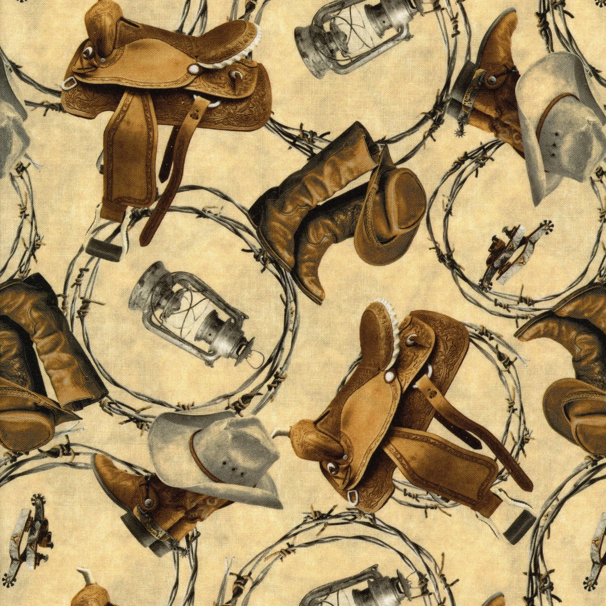 Blank Quilting Corporation Cowboy Culture