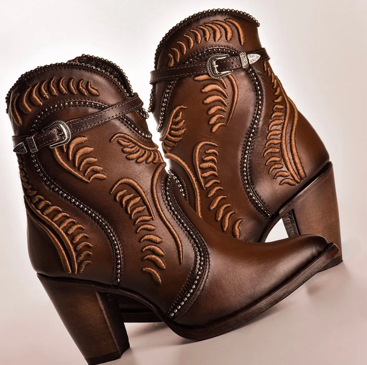 Botin de Dama Cuadra 3F59RS
