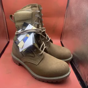 British Army Cordora Lightweight Combat Patrol Boots Desert Tan- 9M - NEW IN BOX