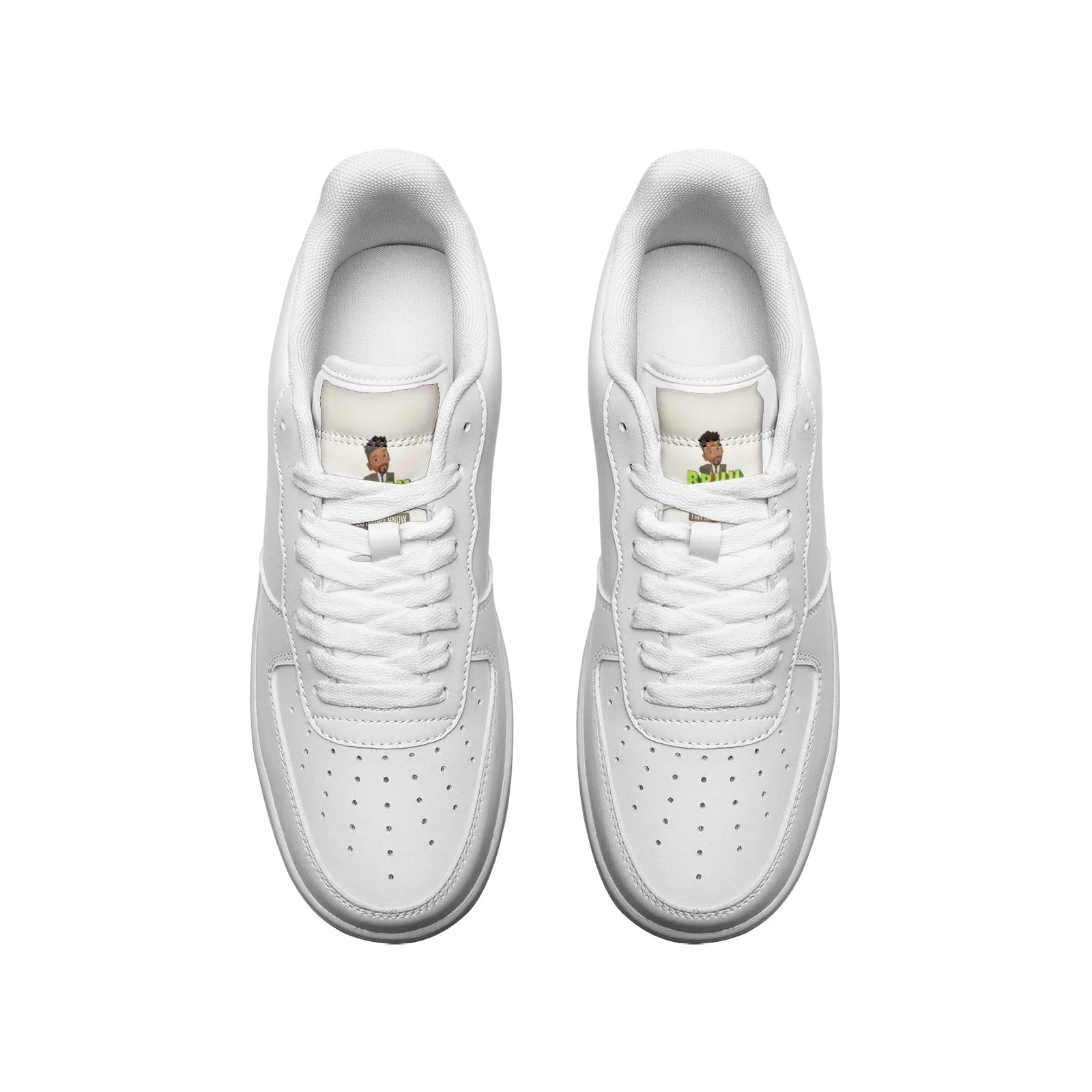 BYDKIATJ Low Top Leather Sneakers