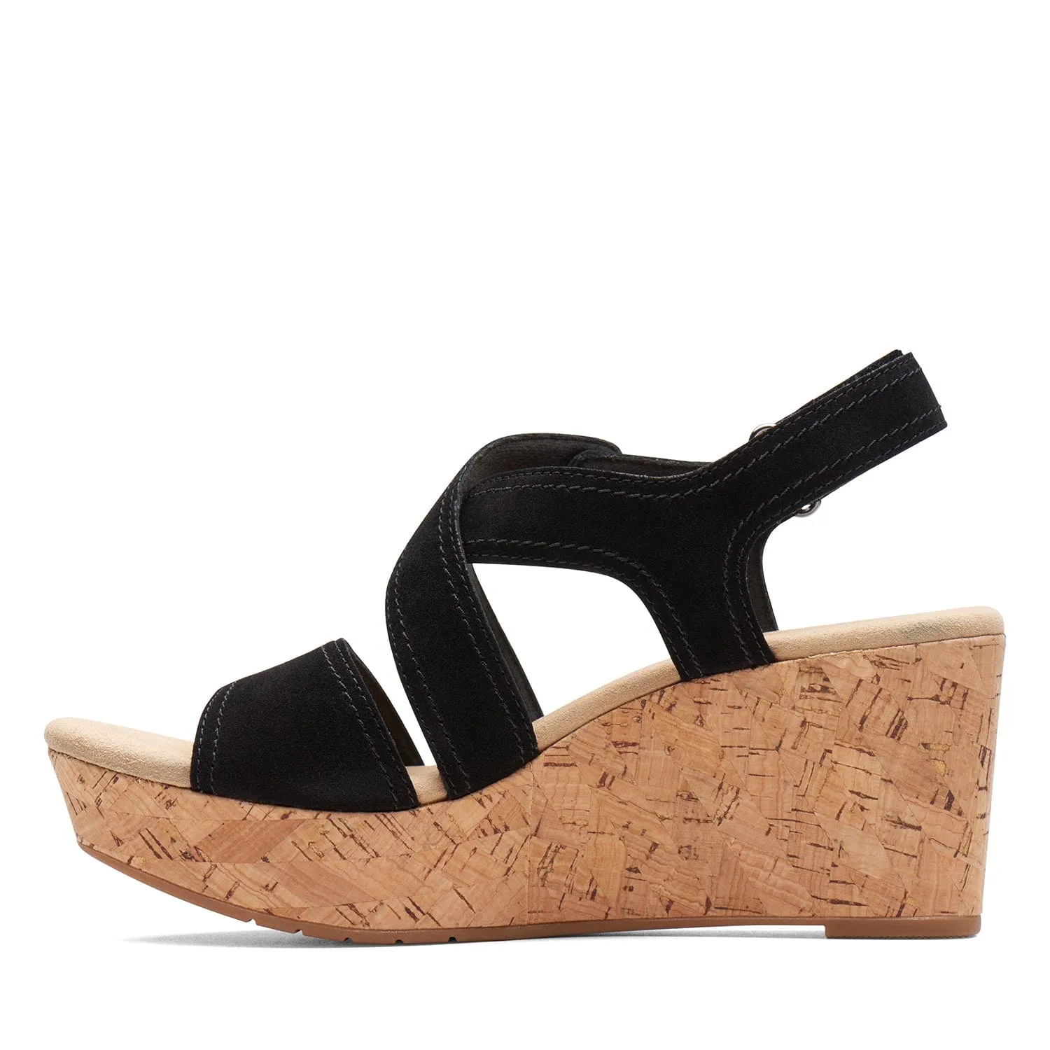 Clarks Rose Way Sandals (Wide Fit)