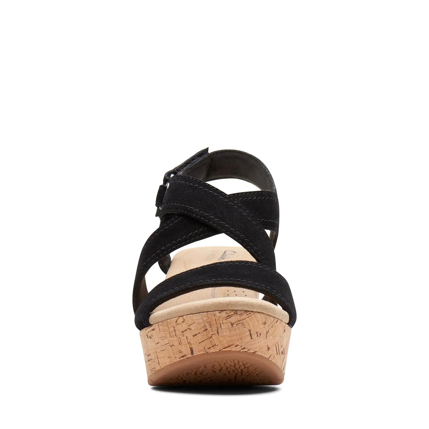 Clarks Rose Way Sandals (Wide Fit)