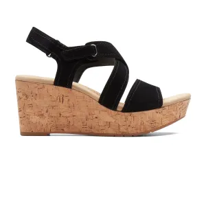 Clarks Rose Way Sandals (Wide Fit)