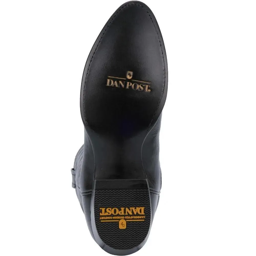 Dan Post Black Milwaukee Leather Boot DP2110R
