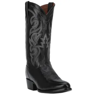 Dan Post Black Milwaukee Leather Boot DP2110R