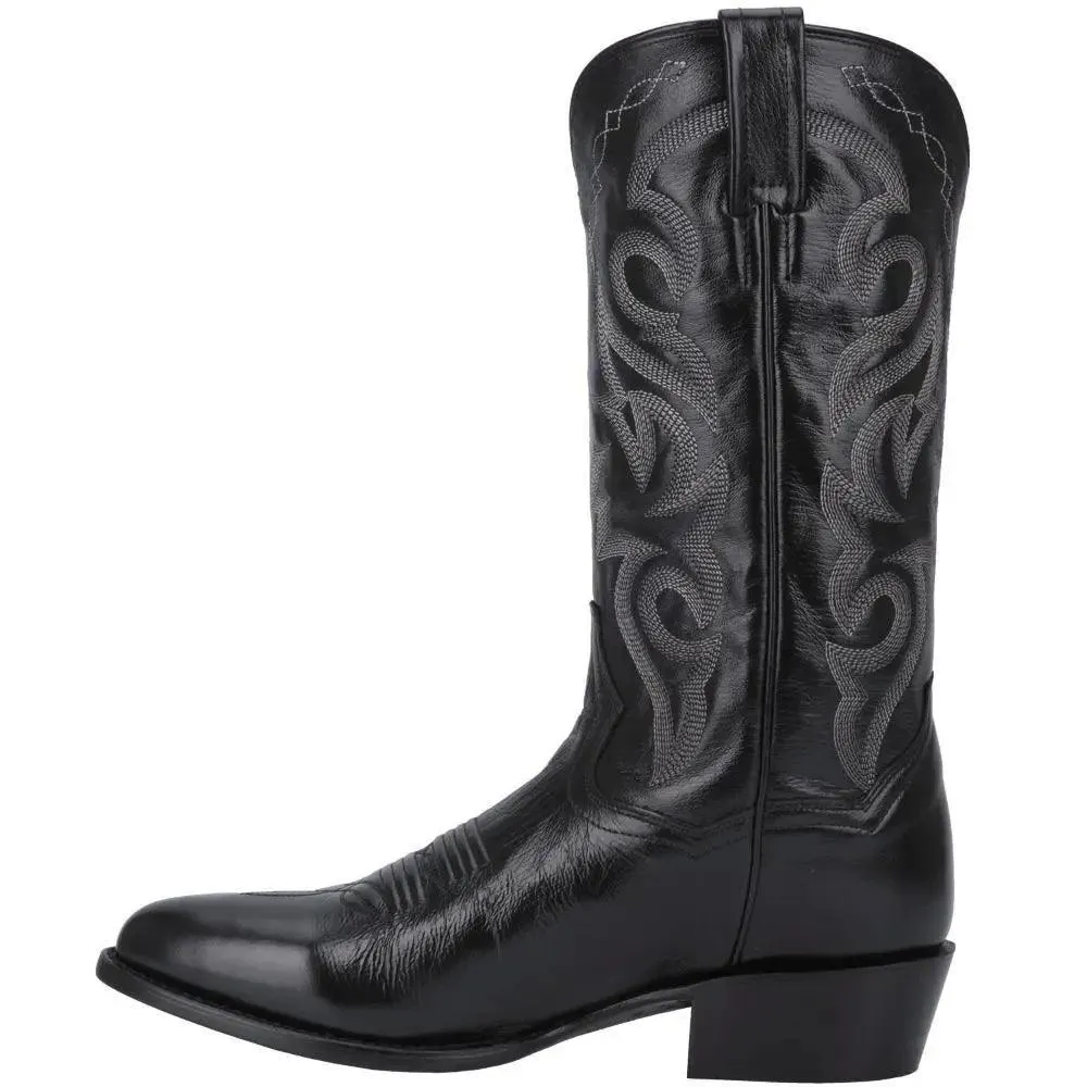 Dan Post Black Milwaukee Leather Boot DP2110R