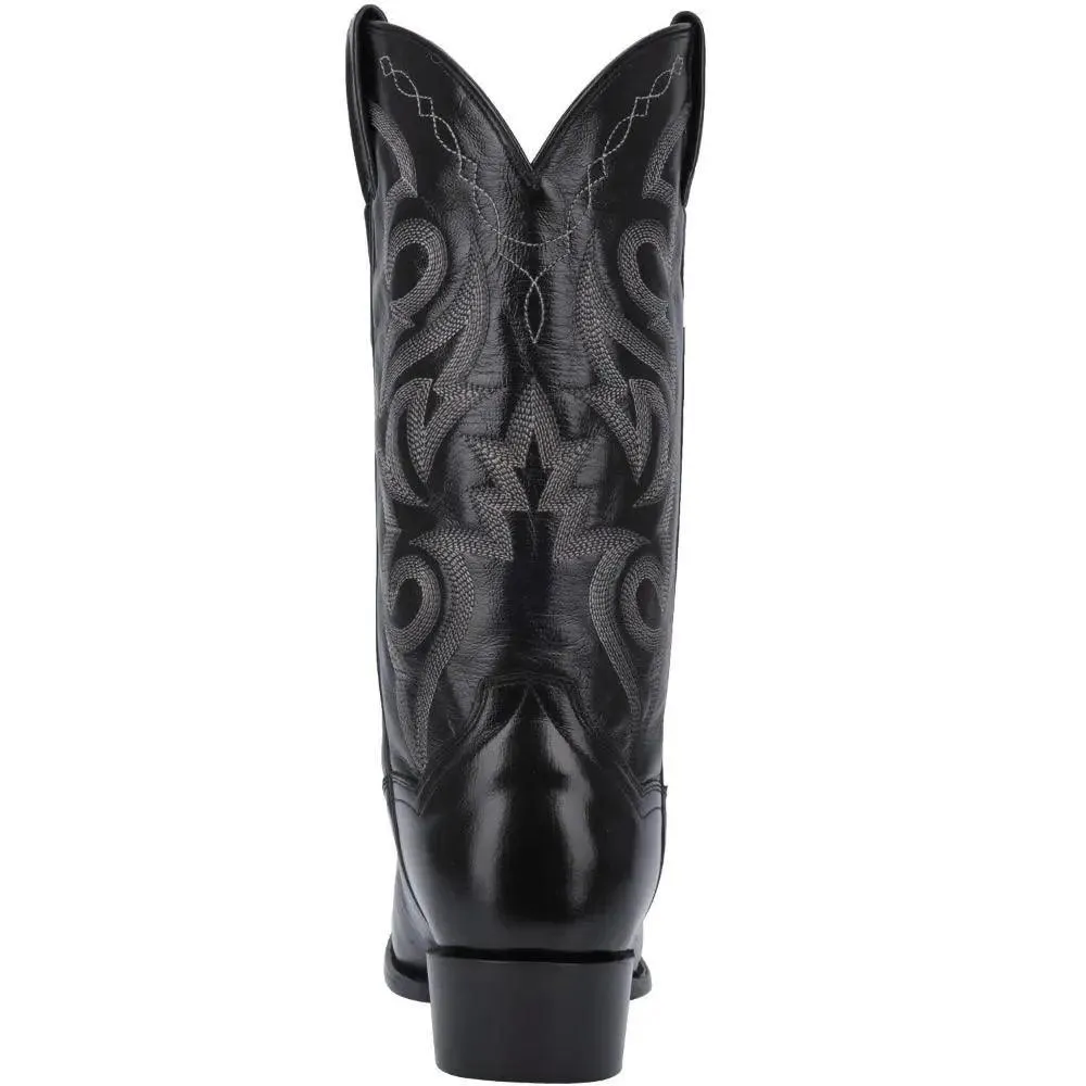 Dan Post Black Milwaukee Leather Boot DP2110R