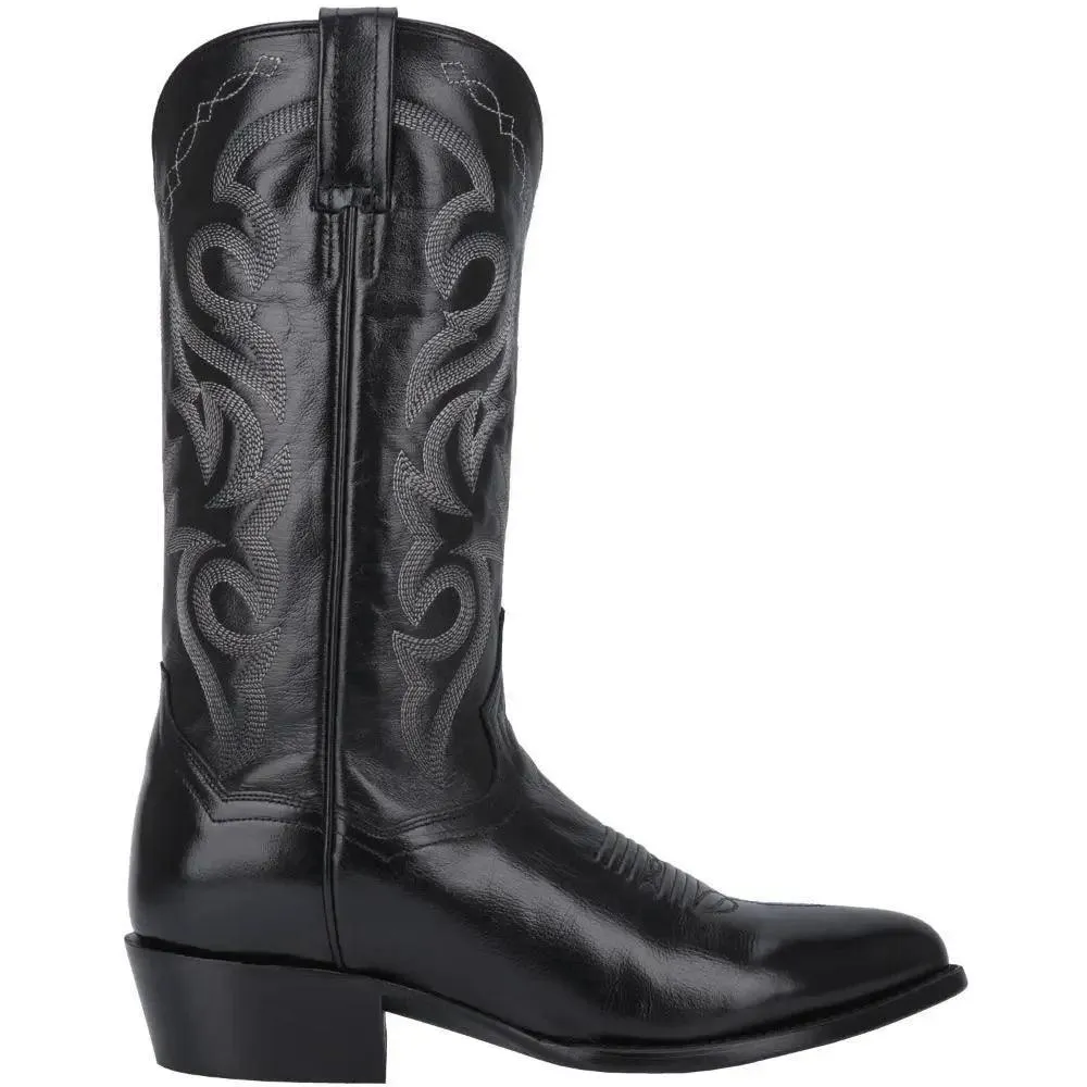 Dan Post Black Milwaukee Leather Boot DP2110R