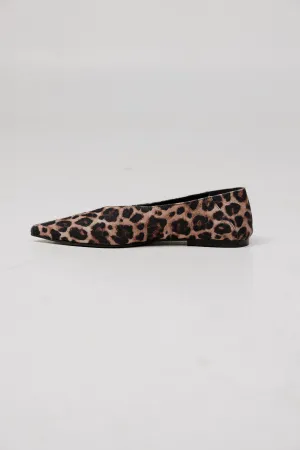 DNA No.26 Leopard Pointed Flats