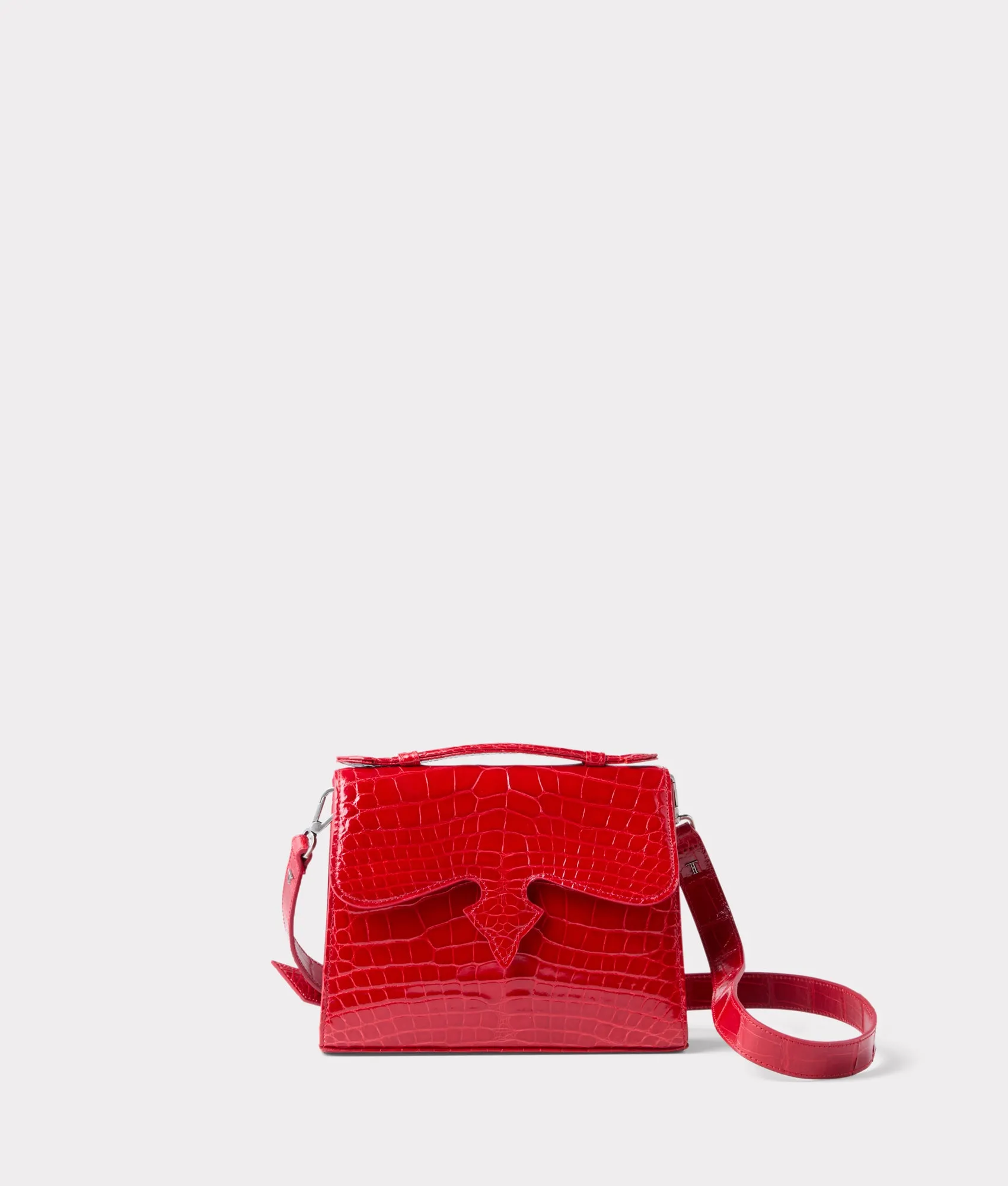 Dolly Exotic Western Satchel :: Cherry Red