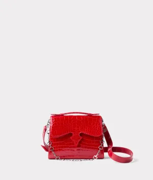 Dolly Exotic Western Satchel :: Cherry Red