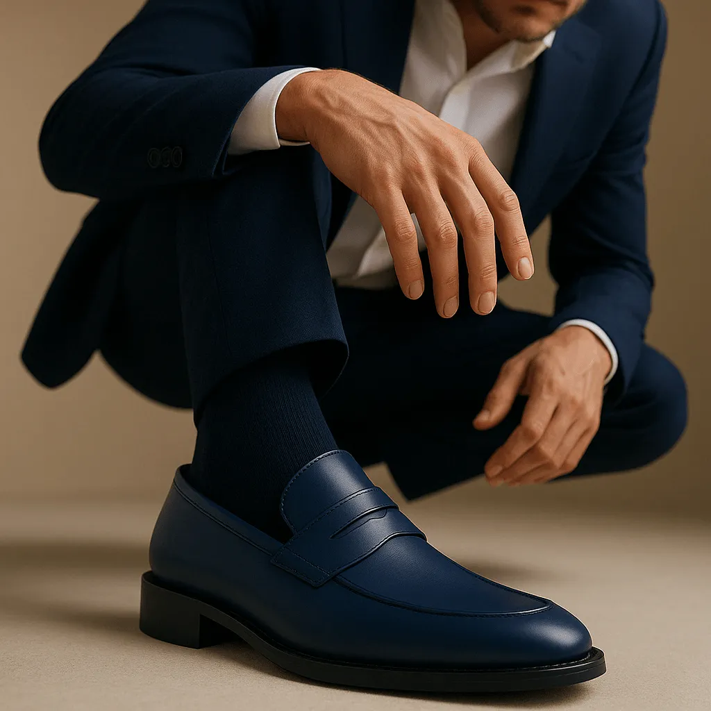 Domoir | Elegant Suede & Leather Loafers