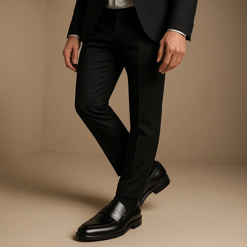 Domoir | Elegant Suede & Leather Loafers