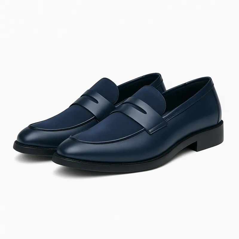 Domoir | Elegant Suede & Leather Loafers