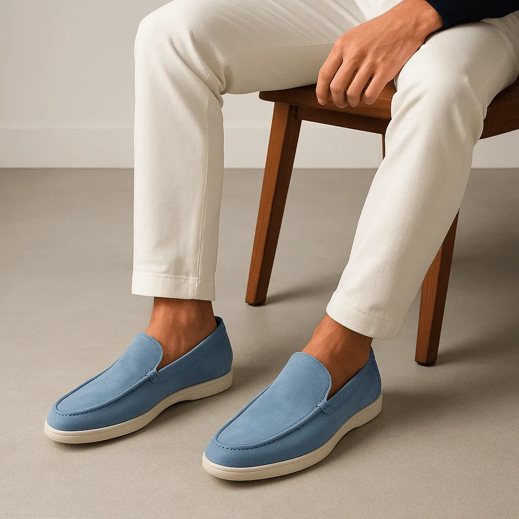 Domoir | Old Money Suede Loafers