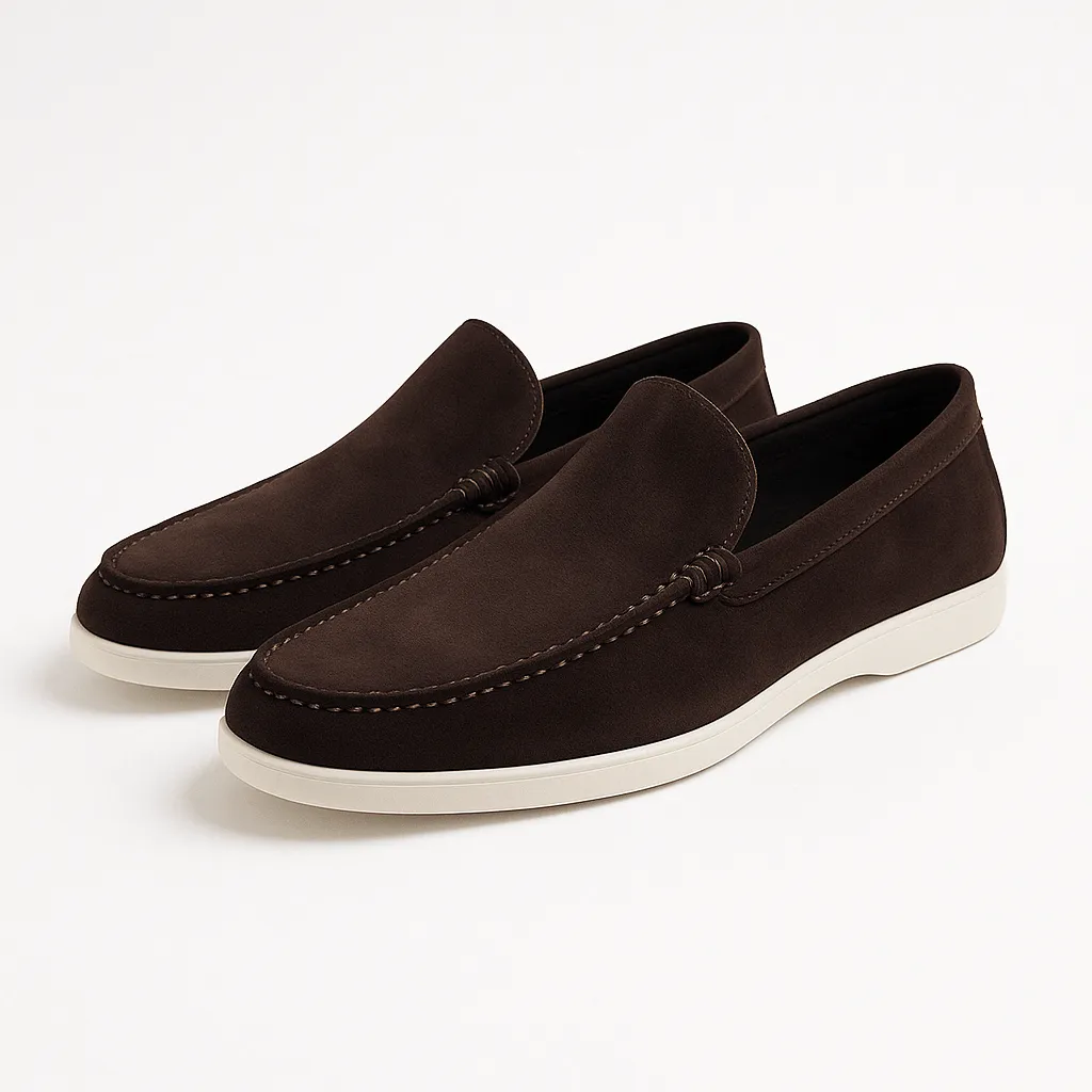 Domoir | Old Money Suede Loafers