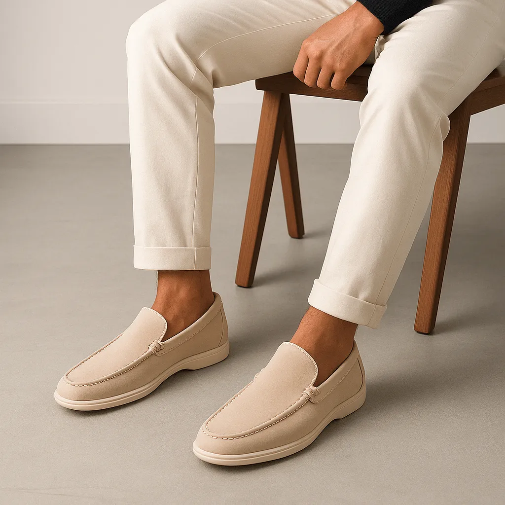 Domoir | Old Money Suede Loafers