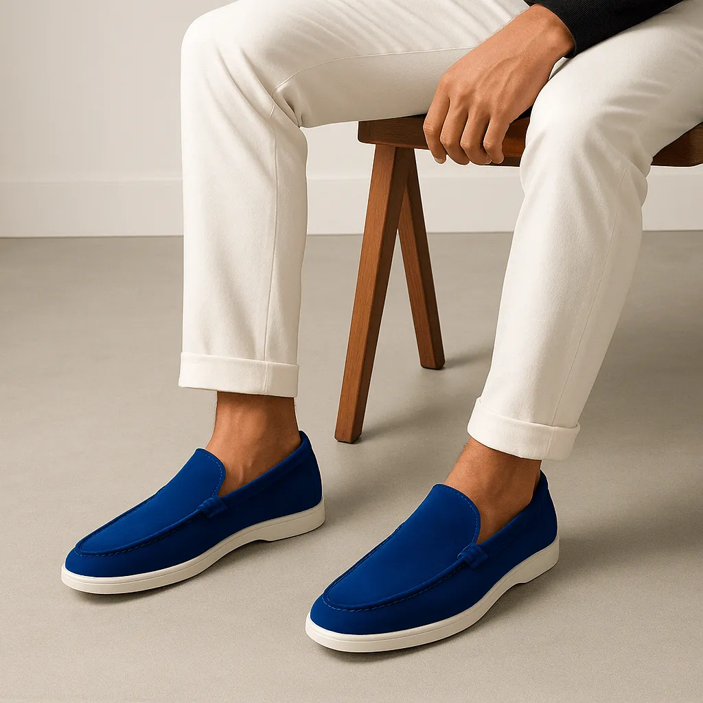Domoir | Old Money Suede Loafers