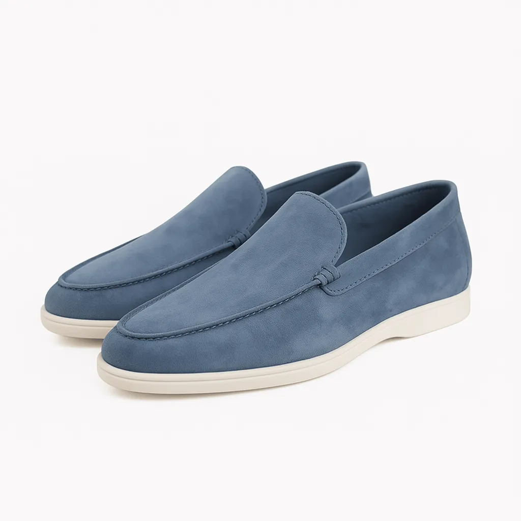 Domoir | Old Money Suede Loafers