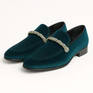 Domoir | Suede Ribbon Loafers