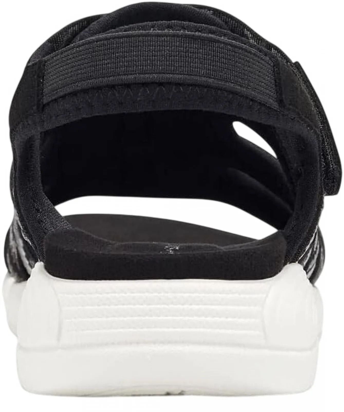 Easy Spirit Easy Dry Women's Torye8 Flat Wide Width Sandal Black Multi 9.5W