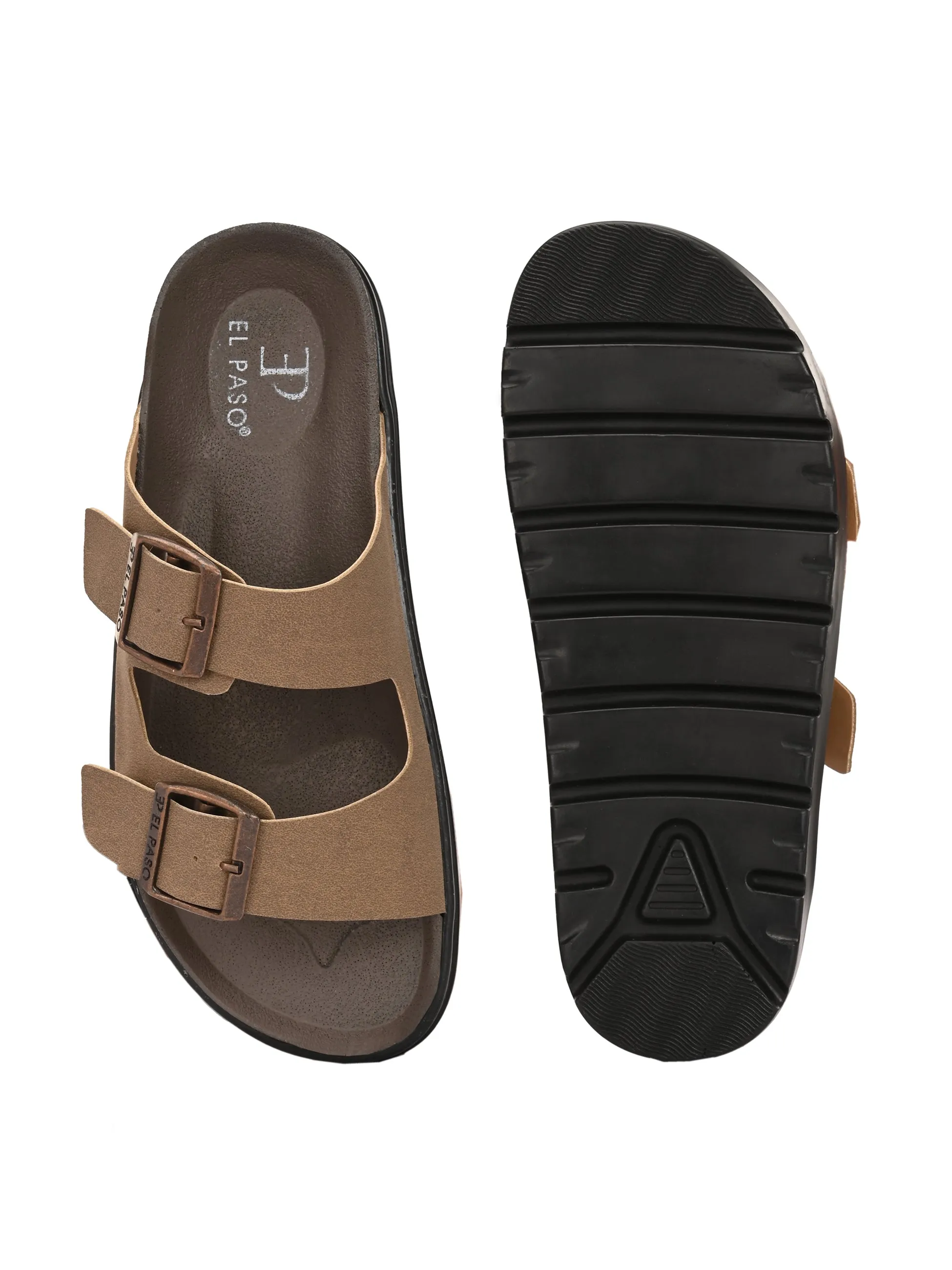 El Paso Women Open Toe Slip-On Flats