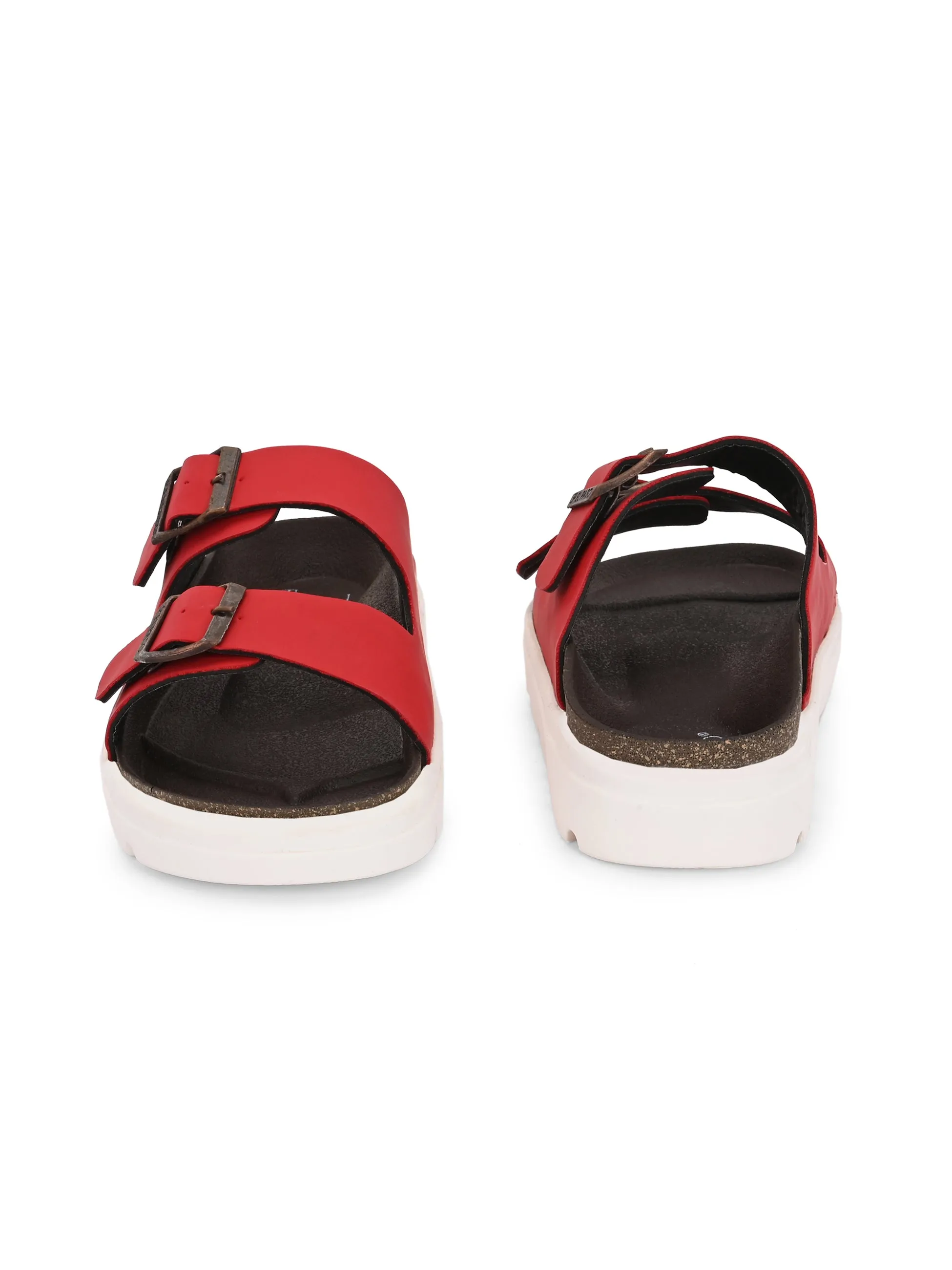 El Paso Women Open Toe Slip-On Flats