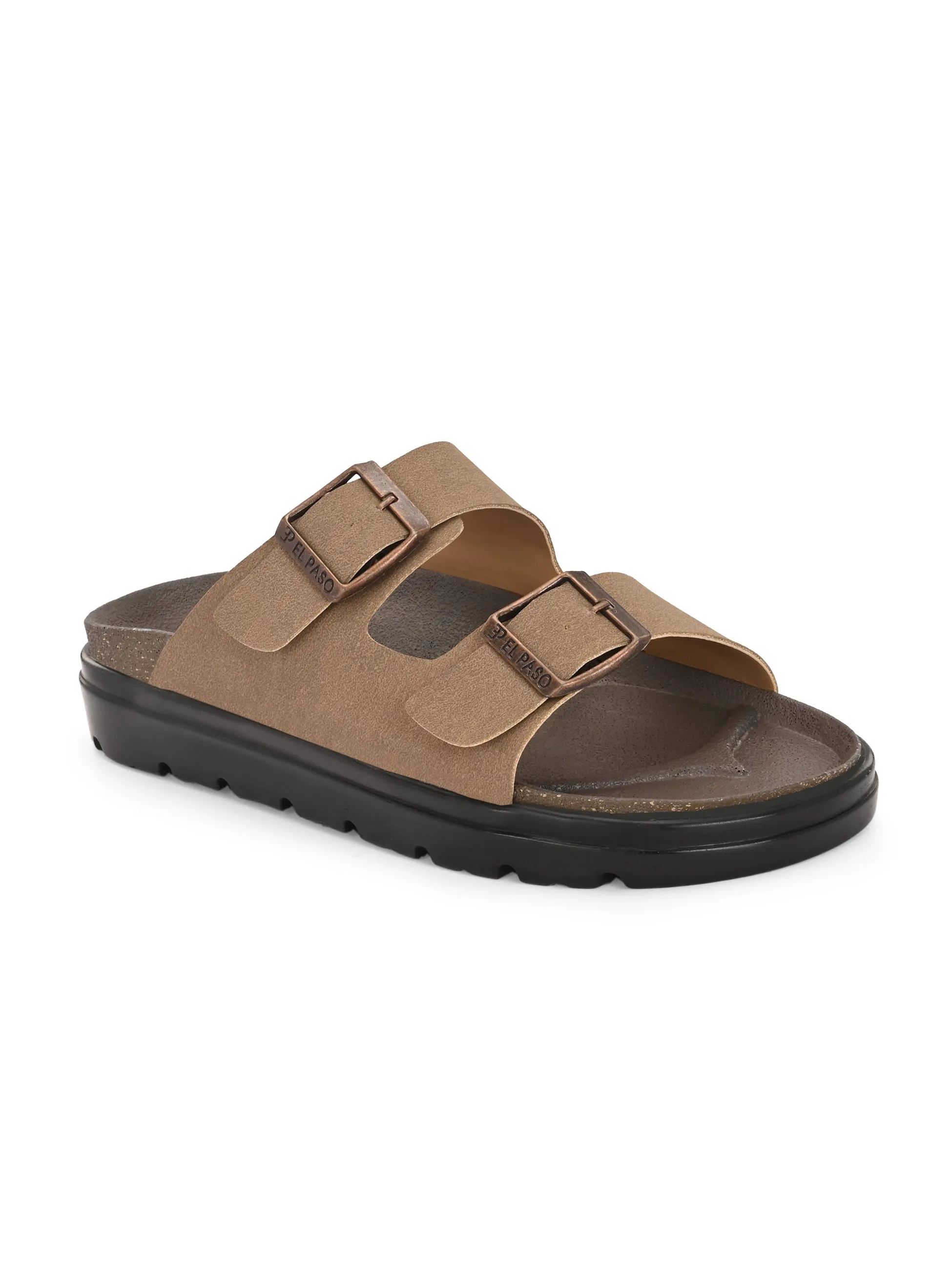 El Paso Women Open Toe Slip-On Flats