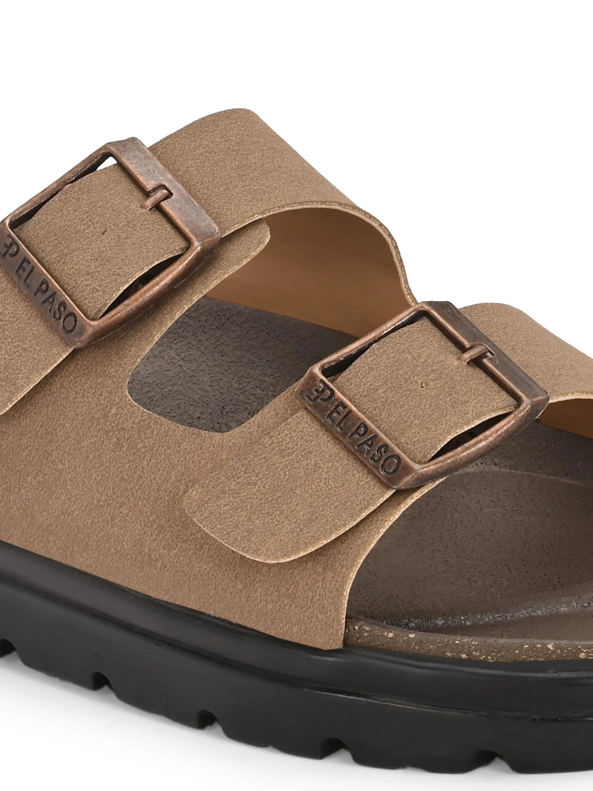 El Paso Women Open Toe Slip-On Flats