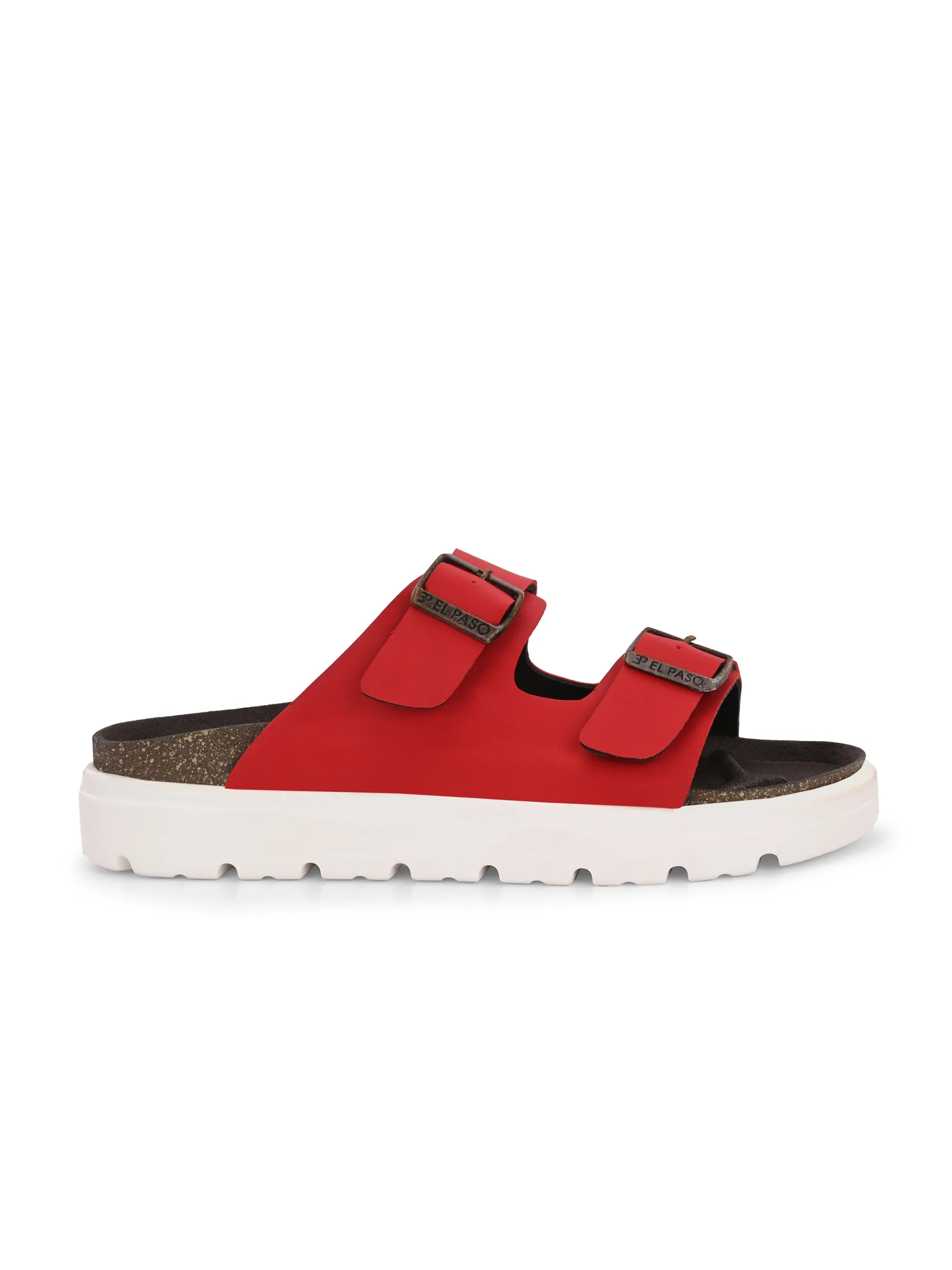 El Paso Women Open Toe Slip-On Flats