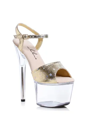Ellie 709-CELESTE 7" Sandal With Star Details