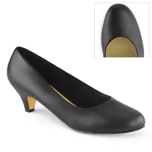 FEFE-01  Black Faux Leather